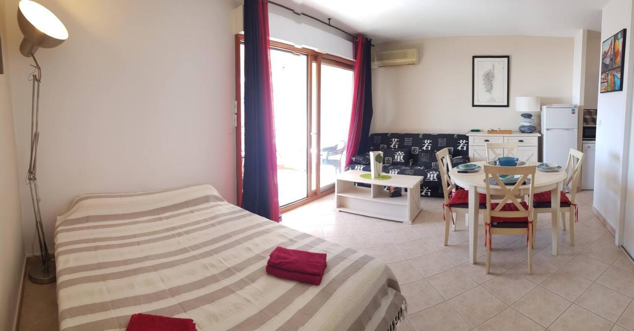 T1 Vue Mer Bord De Mer Ajaccio อฌักซิโอ้ ภายนอก รูปภาพ